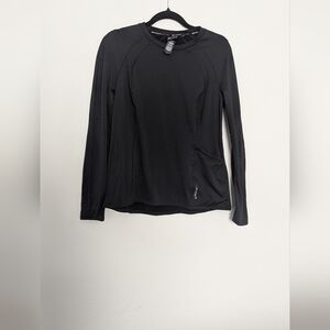 Spider athletic Women's Black Long Sleeve Top